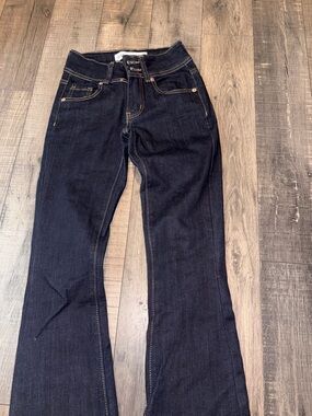 Women's Dark Indigo Flare Jeans